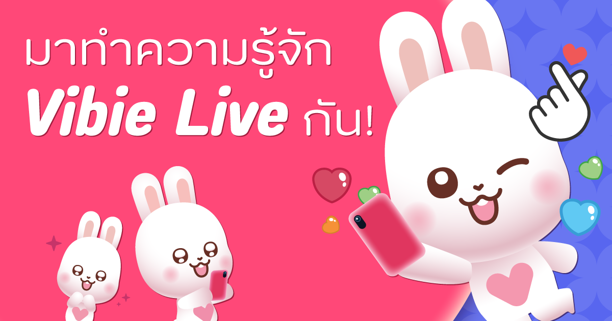 Vibie Live ไลฟ์สตรีมสด ไลฟ์สดทุกวันกับ VB สุดคิวท์ สนุกได้ 24 ชม.